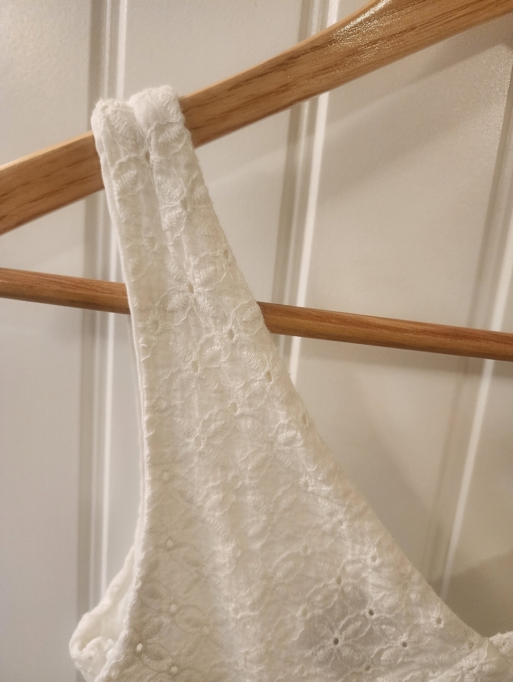 Princess Polly White Eyelet Maxi Dress Cottagecore Bridal Beach Size XS - Picture 5 of 7
